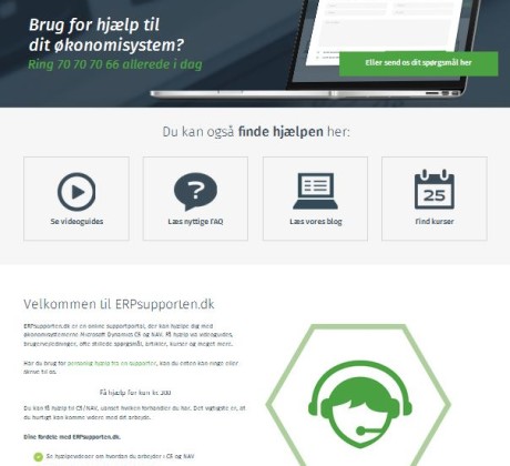 ERPsupporten case
