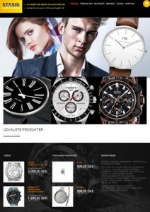 woocommerce webshop til Stasig Uhrlager