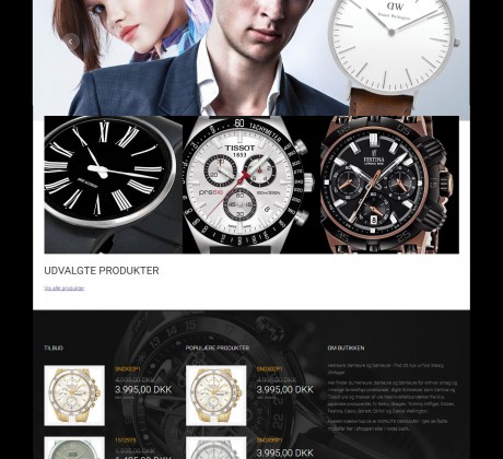 woocommerce webshop til Stasig Uhrlager