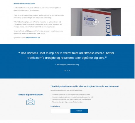 Wordpress website til a-better-traffic.com