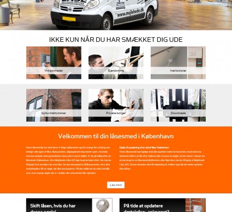 wordpress website til mejlshede.dk