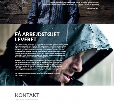 Kampagnewebsite til Carlsens demoshop