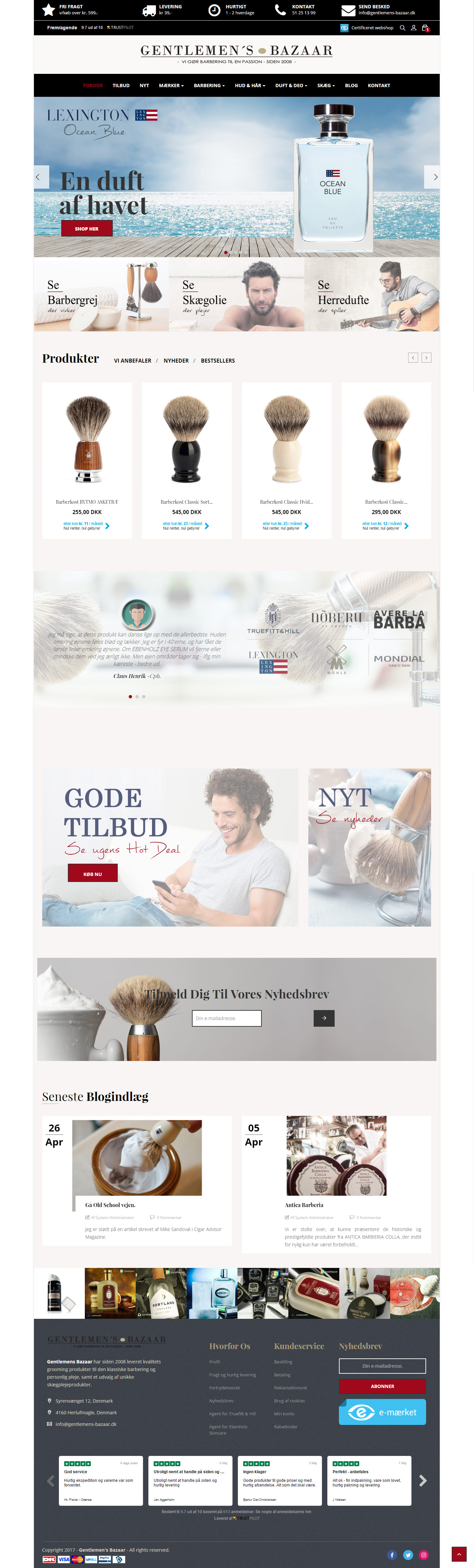 Prestashop 1.7 til Gentlemens-bazaar.dk